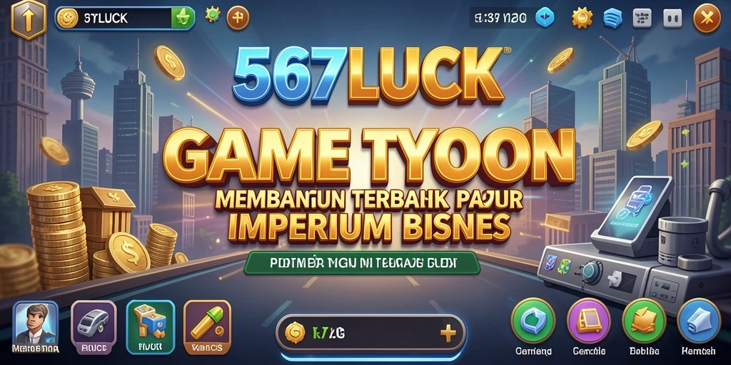 Tampilan dinamis gameplay 567LUCK dalam membangun bisnis.