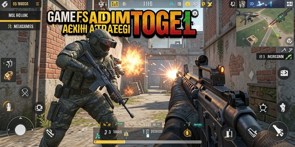 Tampilan mendebarkan dari gameplay <strong>NADIMTOGEL</strong> saat beraksi di medan perang.