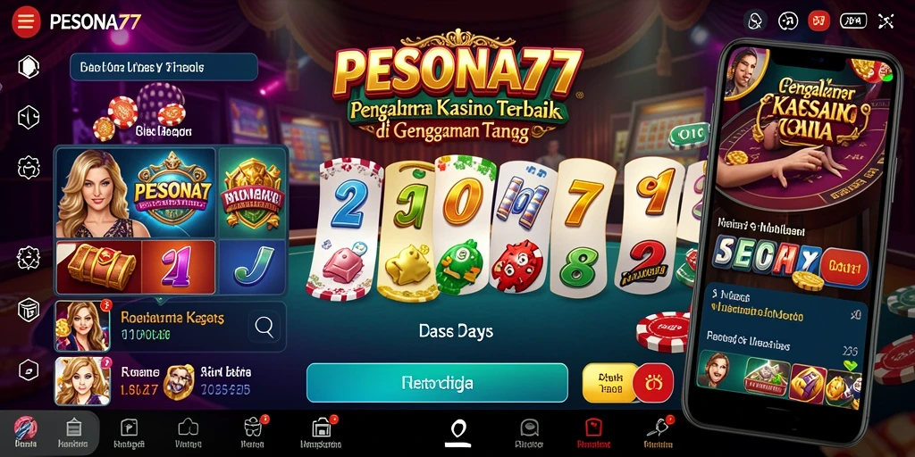 Tampilan gameplay PESONA77 yang menarik dan interaktif.