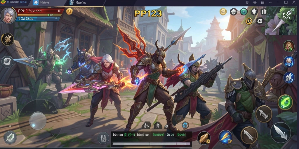 Tampilan menarik dari gameplay PP123 yang penuh strategi.