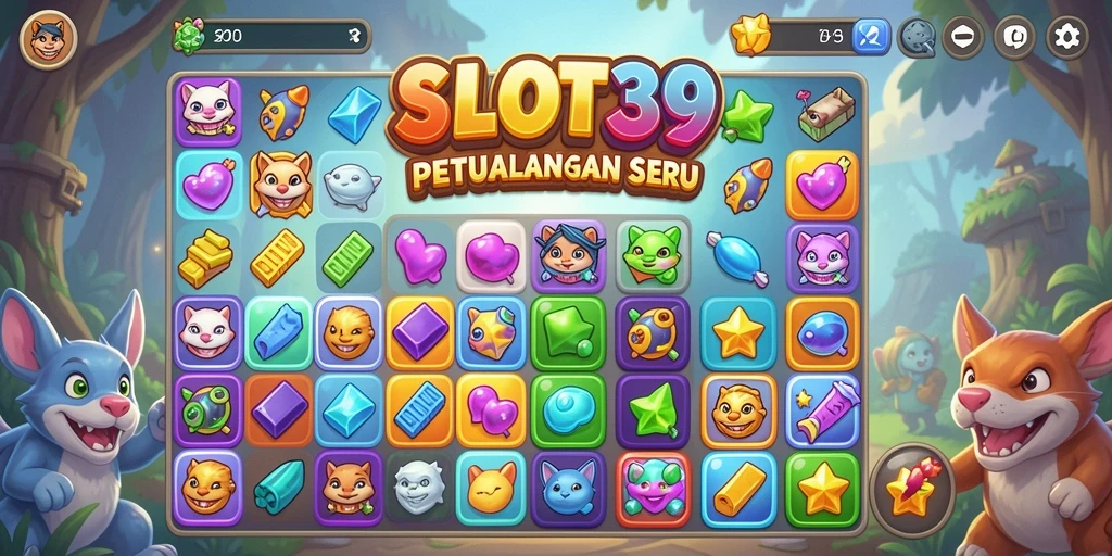 Gameplay seru dan menantang dalam game Match-3.