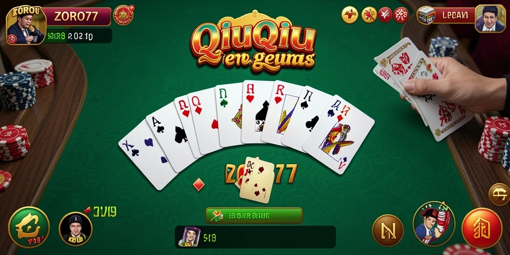 Gameplay seru QiuQiu di ZORO77 yang menantang.